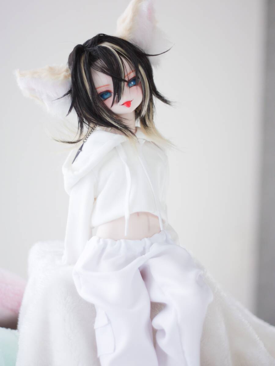 DDH - 27 カスタムヘッド ( SW肌 ) ソフビ盛り + アイ3点 + 口内 DDH - 27 カスタムヘッド ( SW肌 ) ソフビ盛り + アイ3点 + 口内