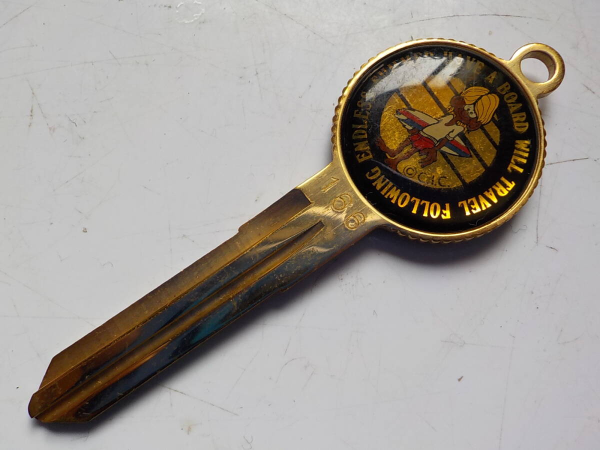 старый машина герой 166 болванка ключа fashion ключ подлинная вещь не использовался товар Showa Retro авто аксессуары