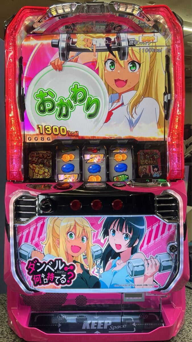 Lダンベル何キロ持てる? スマスロ実機 簡易ユニット付(パチスロ Lダンベル何キロ持てる? スマスロ実機 簡易ユニット付(パチスロ