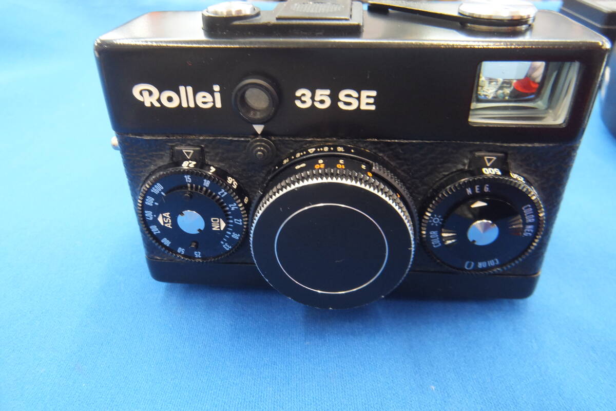 ★☆即決　RLLEI ローライ　コンパクトフィルムカメラ　35SE　フラッシュ 100XLC・ソフトケース付き　送料無料☆★_画像2