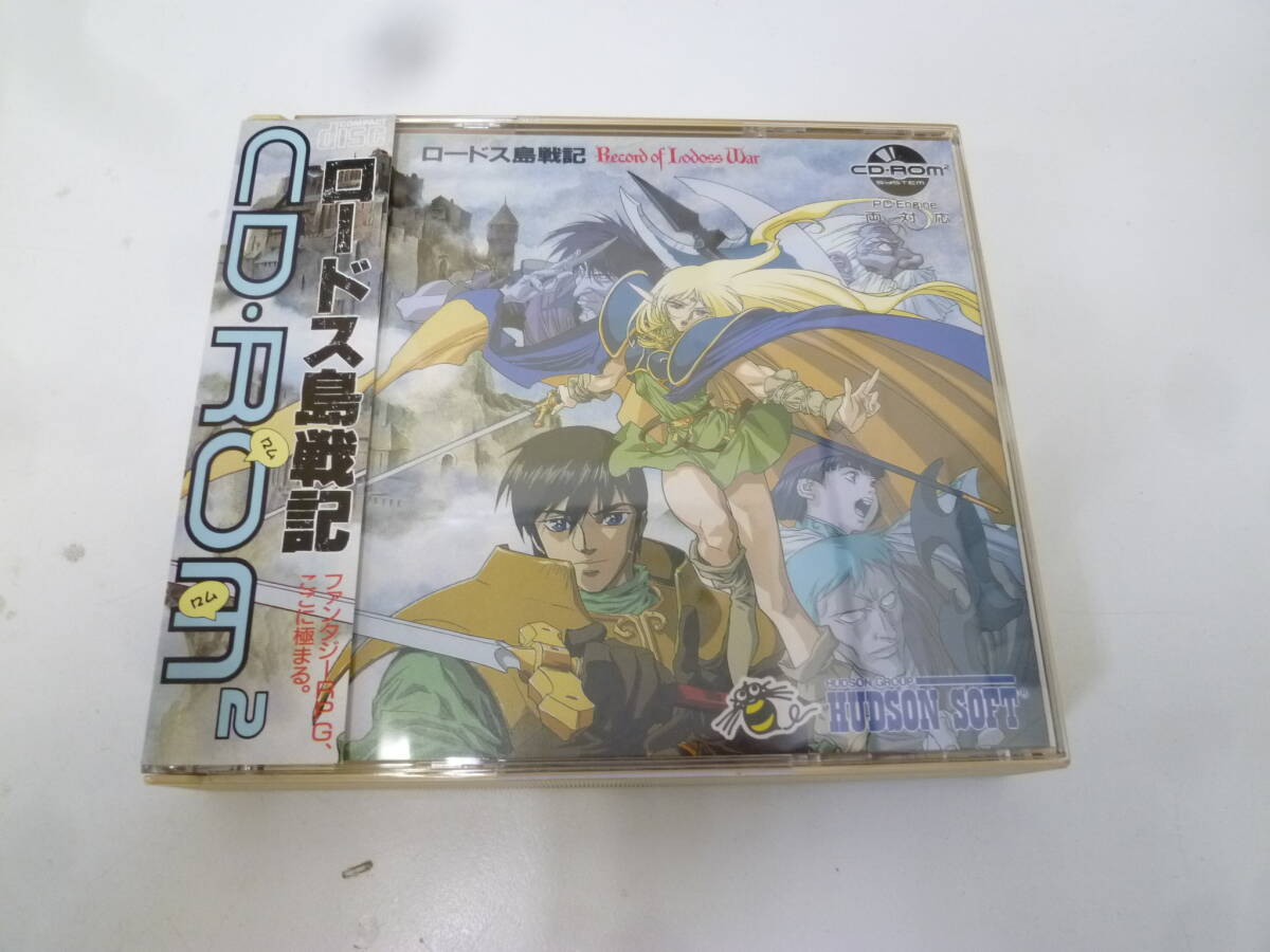 38604 【中古品】 PCエンジン ソフト CD-ROM2 ロードス島戦記 38604 【中古品】 PCエンジン ソフト CD-ROM2 ロードス島戦記