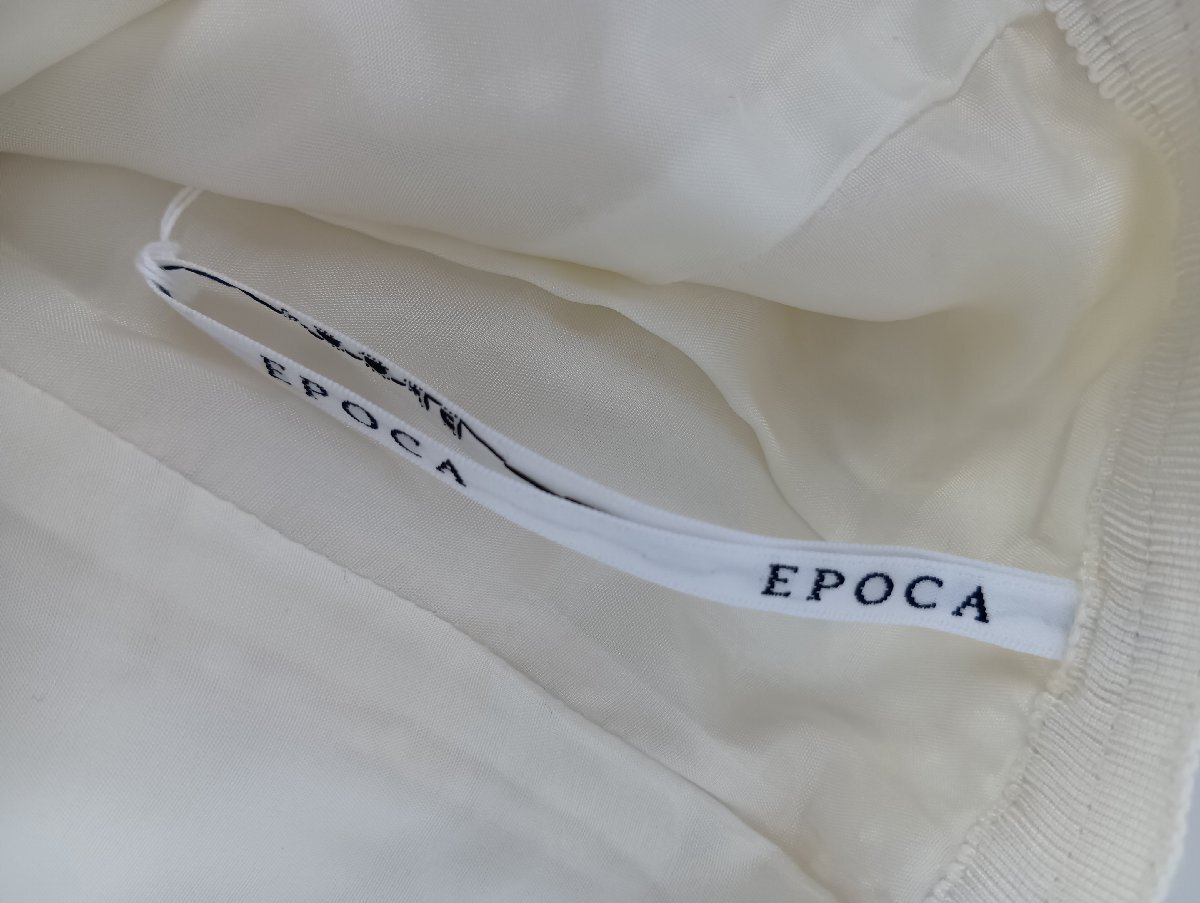 EPOCA エポカ レース スカート 白 38