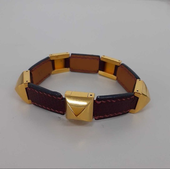 エルメス　HERMES　メドール　リザード　バングル　ブレスレット　美品　A刻_画像2