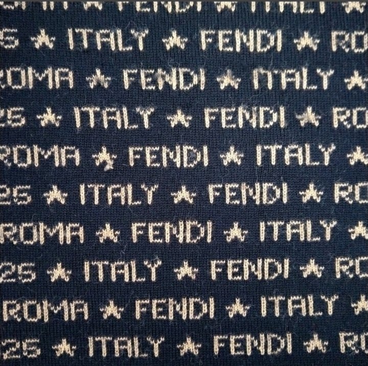 FENDI ニットセットアップ カーディガン＆スカート 42サイズ フェンディ 上下セット ブラック 黒