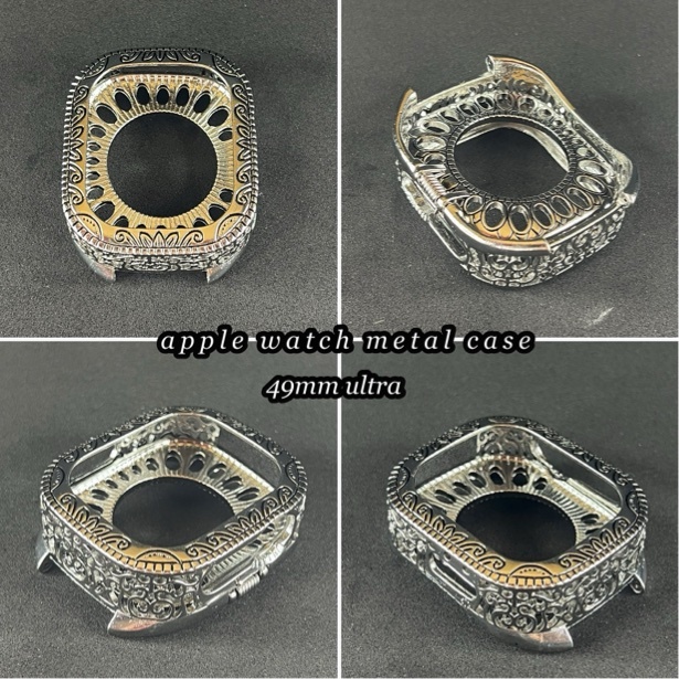 49mm 49ミリ ウルトラ アップルウォッチ メタル ケース 金属製 カバー ultra AppleWatch_画像1
