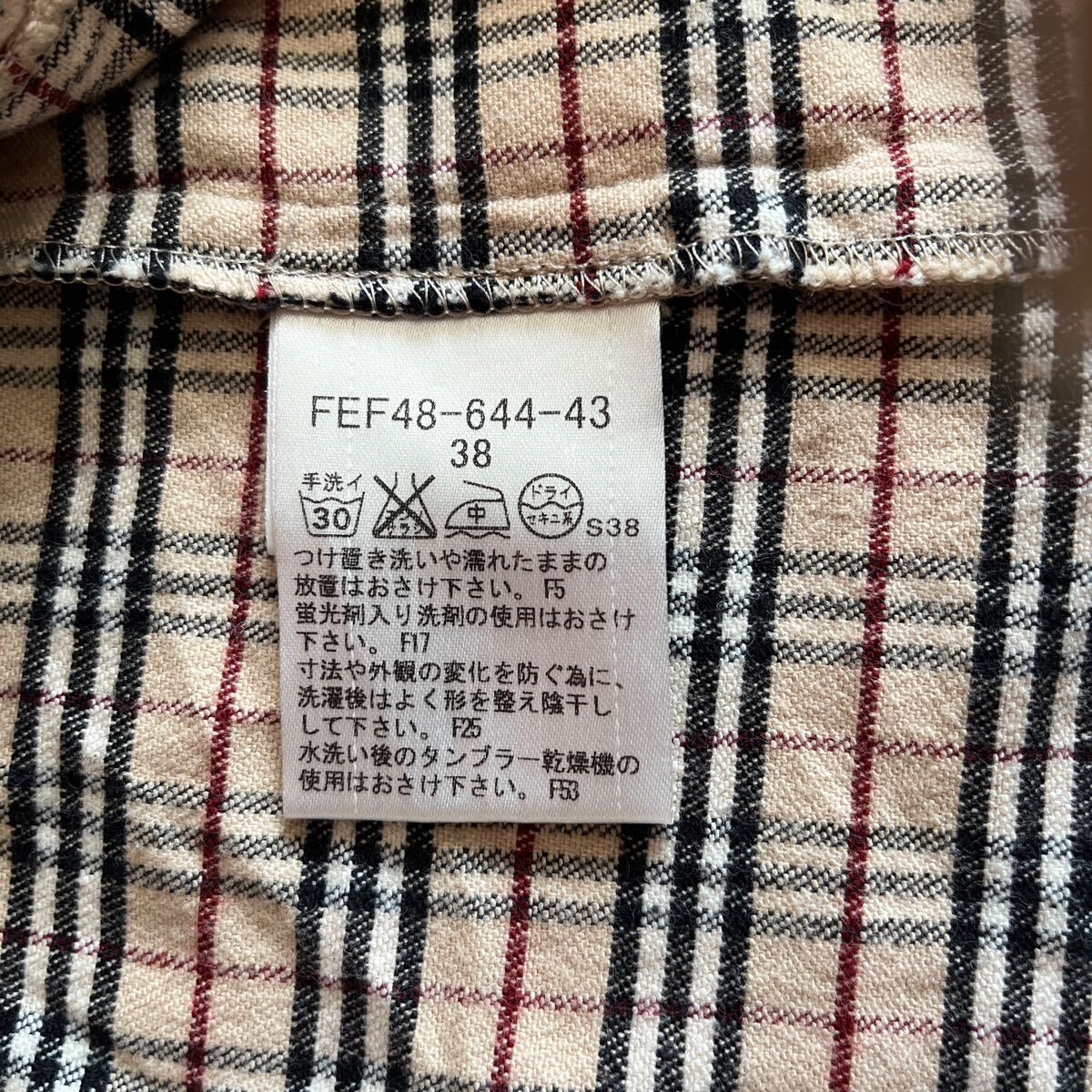 BURBERRY LONDON /BLUE LABEL バーバリー ロンドン 長袖シャツ BURBERRY LONDON /BLUE LABEL バーバリー ロンドン 長袖シャツ