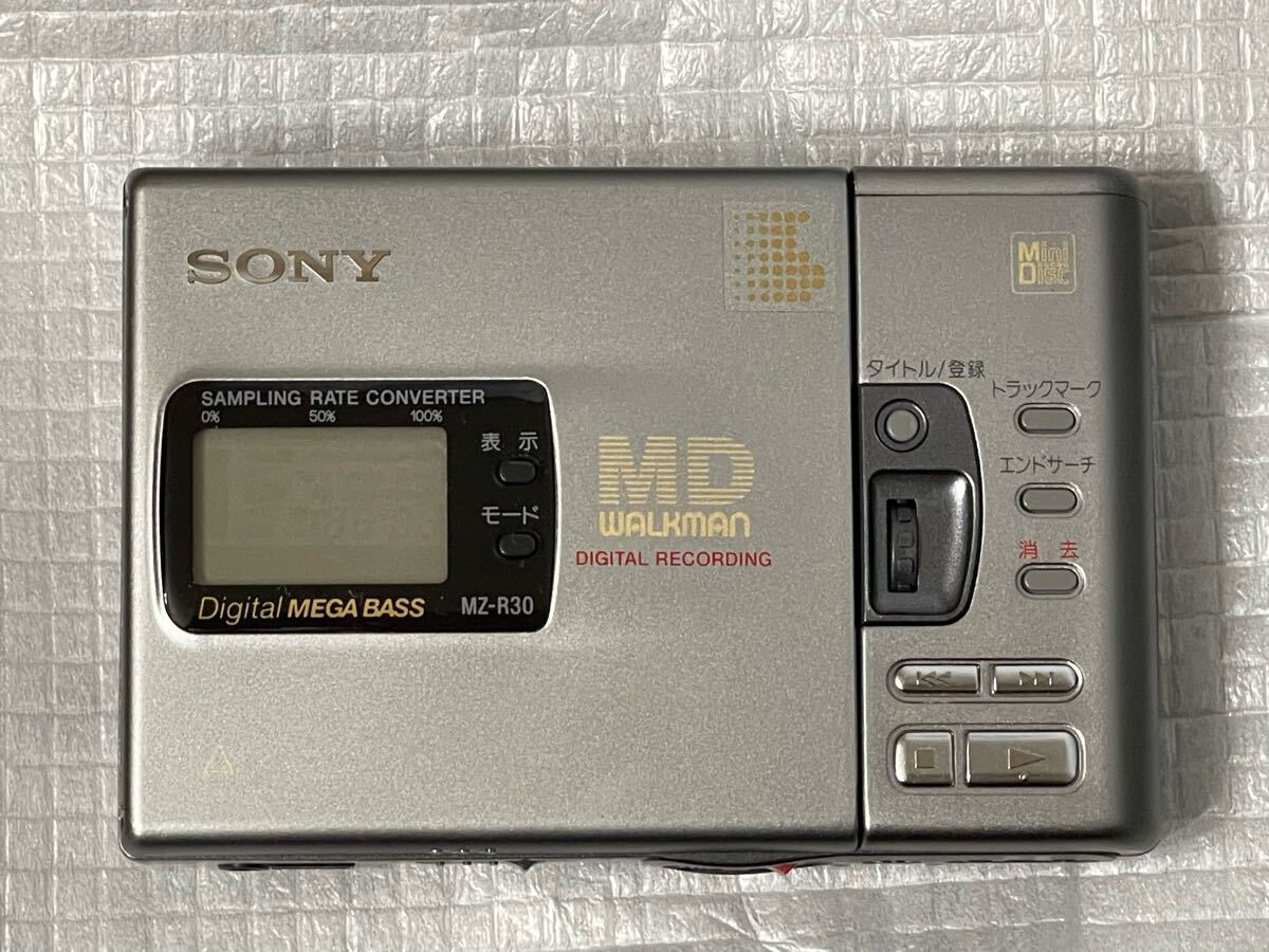 SONY/ソニー/MZ-R30(シルバー)/MDプレーヤー/MD WALKMAN SONY/ソニー/MZ-R30(シルバー)/MDプレーヤー/MD WALKMAN