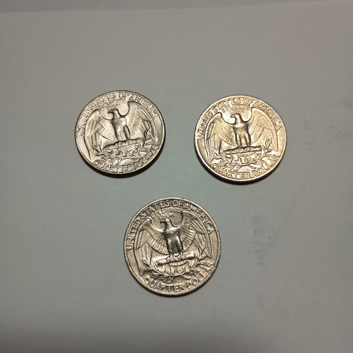 ☆1972年 ☆25セント銀貨 クォーターダラー ジョージワシントン ☆1972年 ☆25セント銀貨 クォーターダラー ジョージワシントン