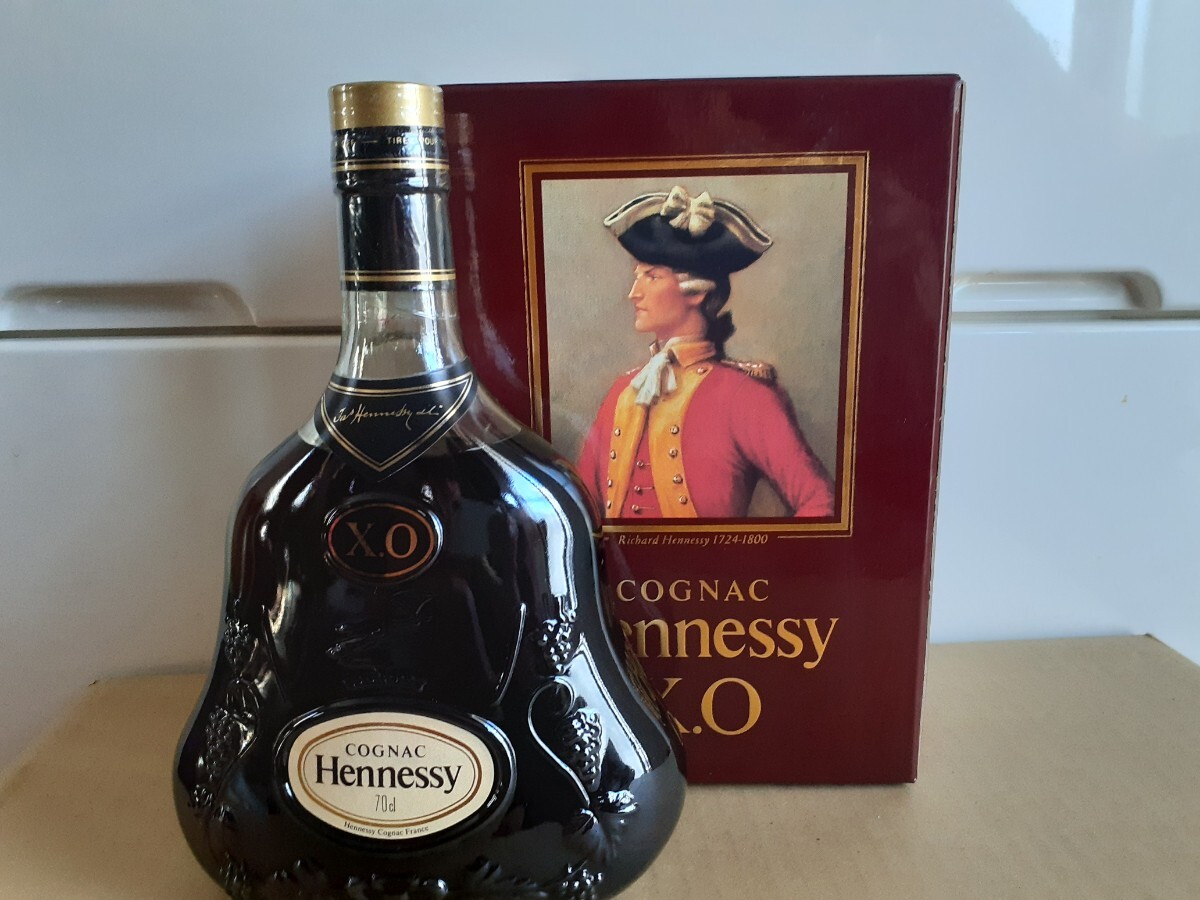 古酒 コニャック Hennessy X.O ヘネシー箱付3本まとめて 古酒 コニャック Hennessy X.O ヘネシー箱付3本まとめて