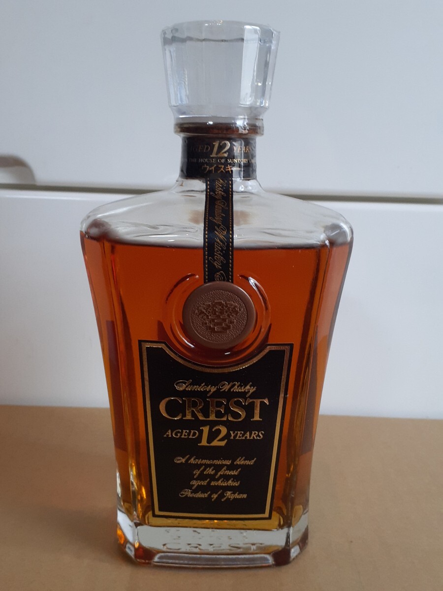 古酒 ウイスキー サントリーEXCELLENCEとCREST 12年まとめて 古酒 ウイスキー サントリーEXCELLENCEとCREST 12年まとめて