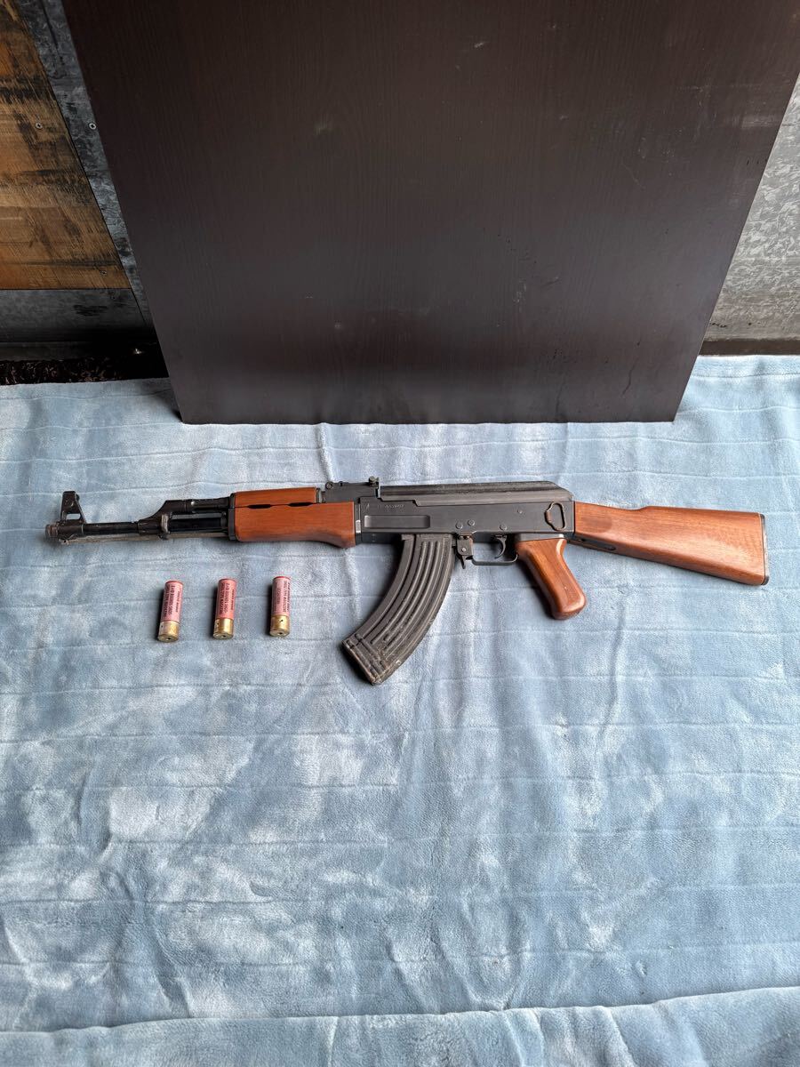 絶版 ハドソン AK-47 アサルトライフル 木製ストック SMG 金属 絶版 ハドソン AK-47 アサルトライフル 木製ストック SMG 金属