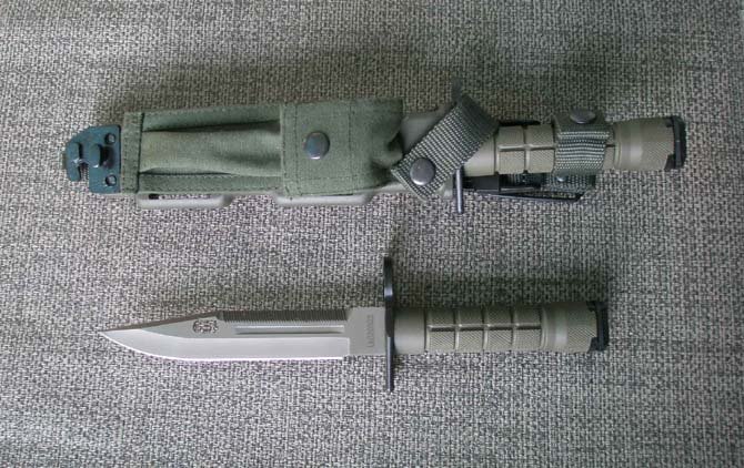 M9-K2 全長30cm ハンティングナイフ サバイバルナイフ 野営 釣り
