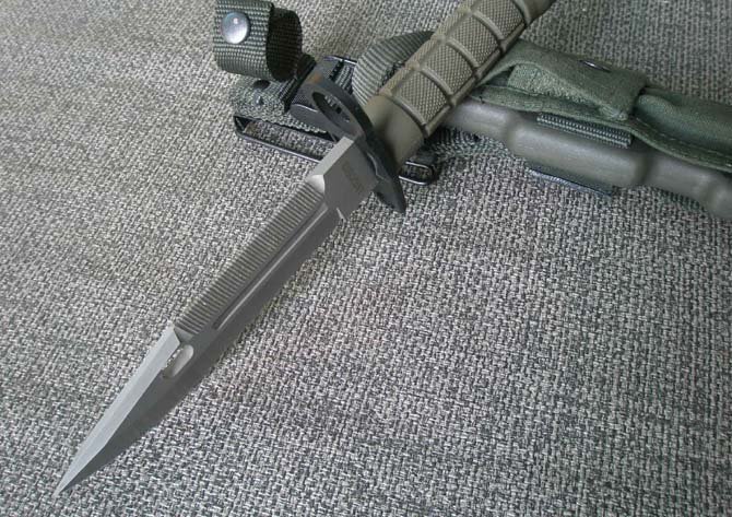 M9-K2 全長30cm ハンティングナイフ サバイバルナイフ 野営 釣り