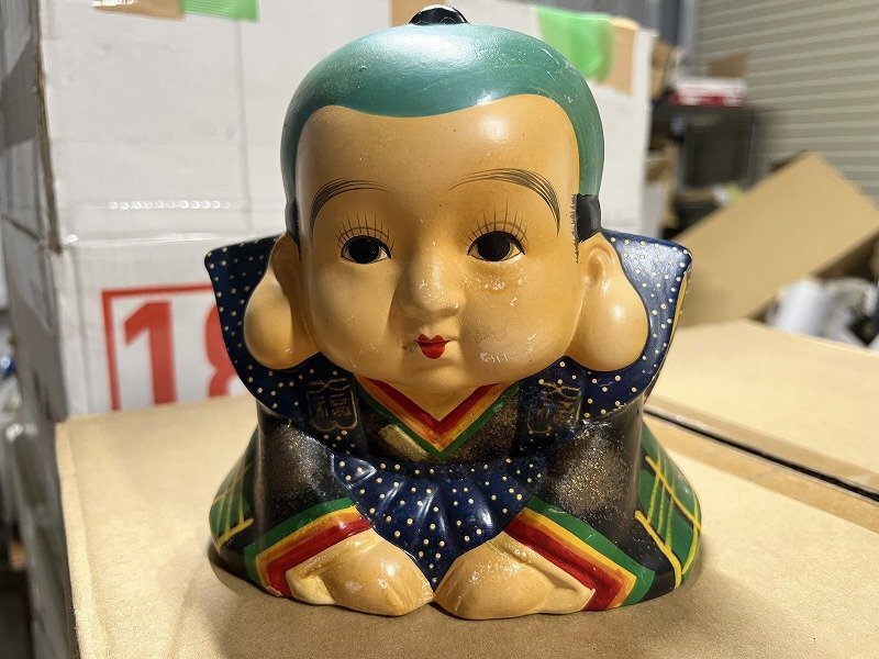 ☆縁起物☆福助人形 商売繁盛 招福 開運 陶器 和風 置物 飾物 ☆縁起物☆福助人形 商売繁盛 招福 開運 陶器 和風 置物 飾物