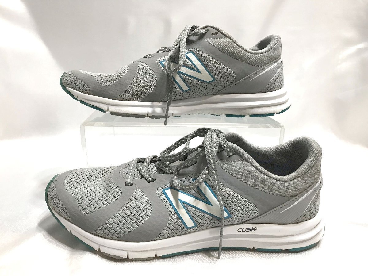 #[YS-1] New balance New Balance спортивные туфли # 635 бег обувь 23.5cm # серый серый серия [ включение в покупку возможность товар ]#D