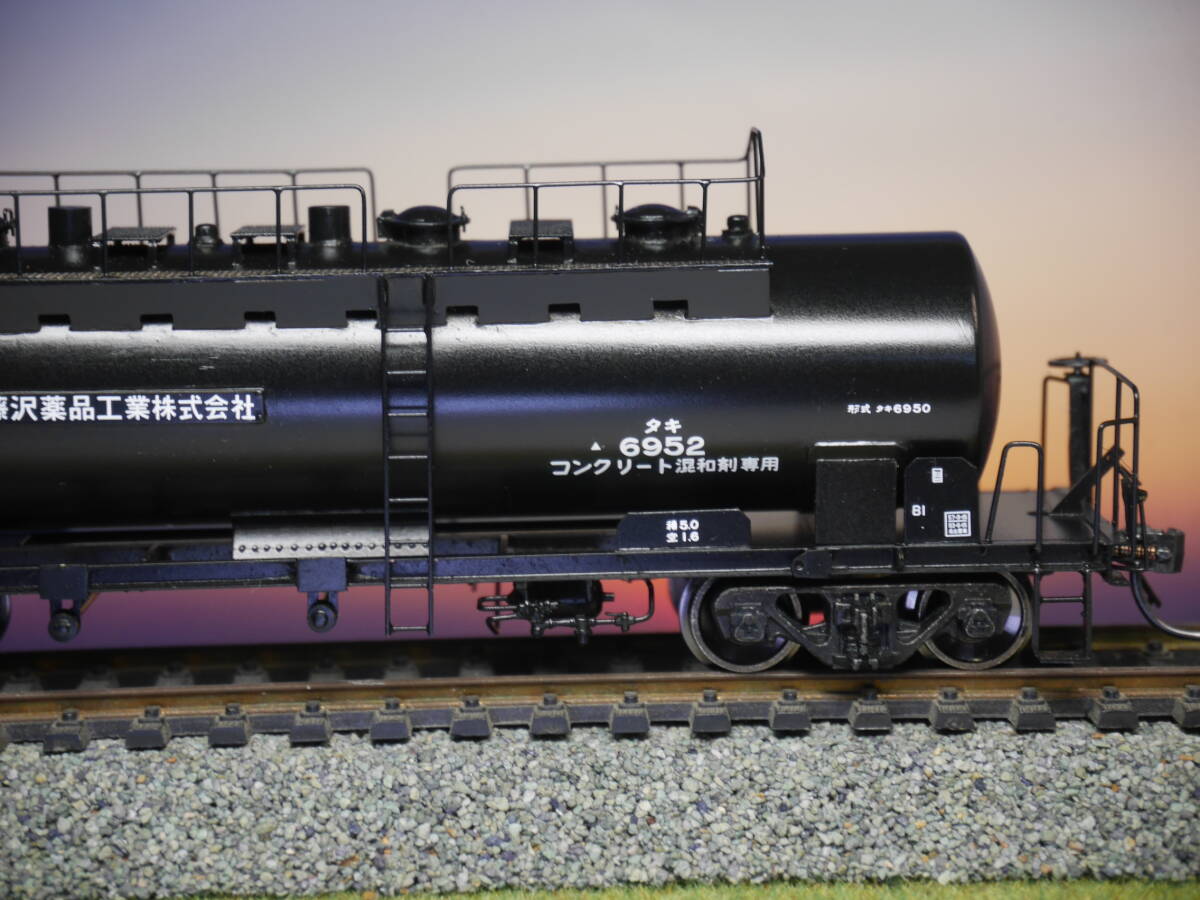 タキ6952 スクラッチモデル 藤沢薬品工業(貨物列車)|売買された タキ6952 スクラッチモデル 藤沢薬品工業(貨物列車)|売買された