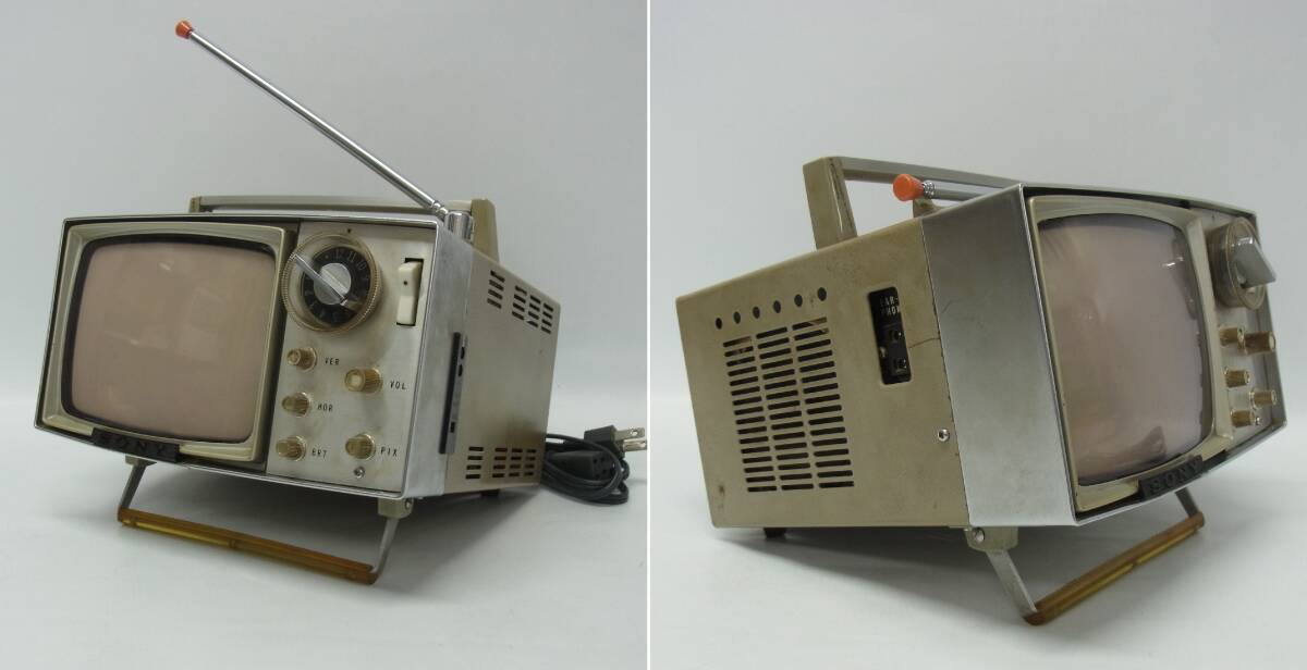 1974年製 レトロ☆SONY トランジスタテレビ 5-202☆ソニー 1974年製 レトロ☆SONY トランジスタテレビ 5-202☆ソニー