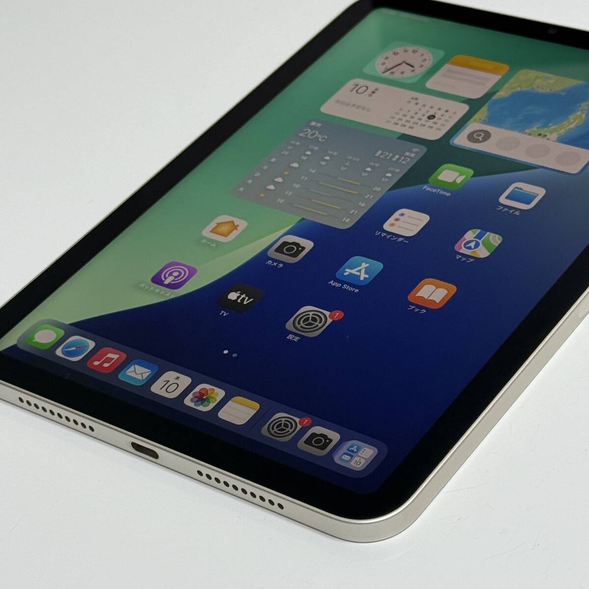 極美品) Apple iPad mini (第6世代) スターライト 64GB MK7P3J/A 極美品) Apple iPad mini (第6世代) スターライト 64GB MK7P3J/A