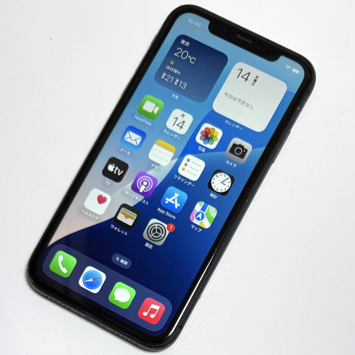 Apple SIMフリー iPhone 11 ブラック 64GB MWLT2J/A iOS18.4 Apple SIMフリー iPhone 11 ブラック 64GB MWLT2J/A iOS18.4