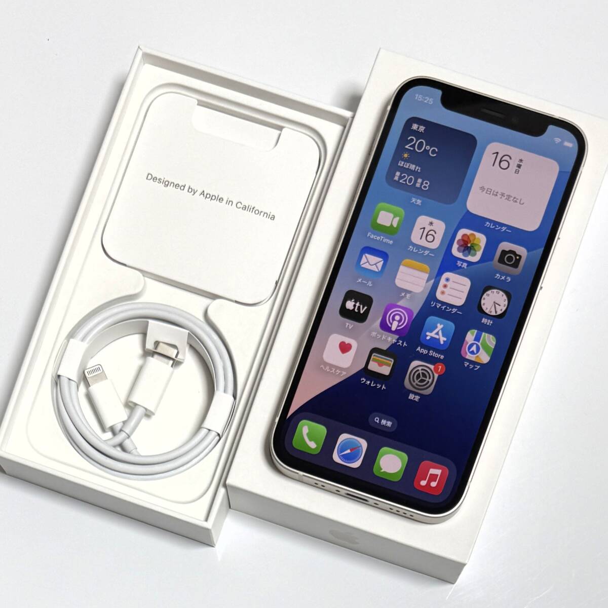 Apple SIMフリー iPhone 12 mini ホワイト 64GB MGA63J/A iOS18 Apple SIMフリー iPhone 12 mini ホワイト 64GB MGA63J/A iOS18