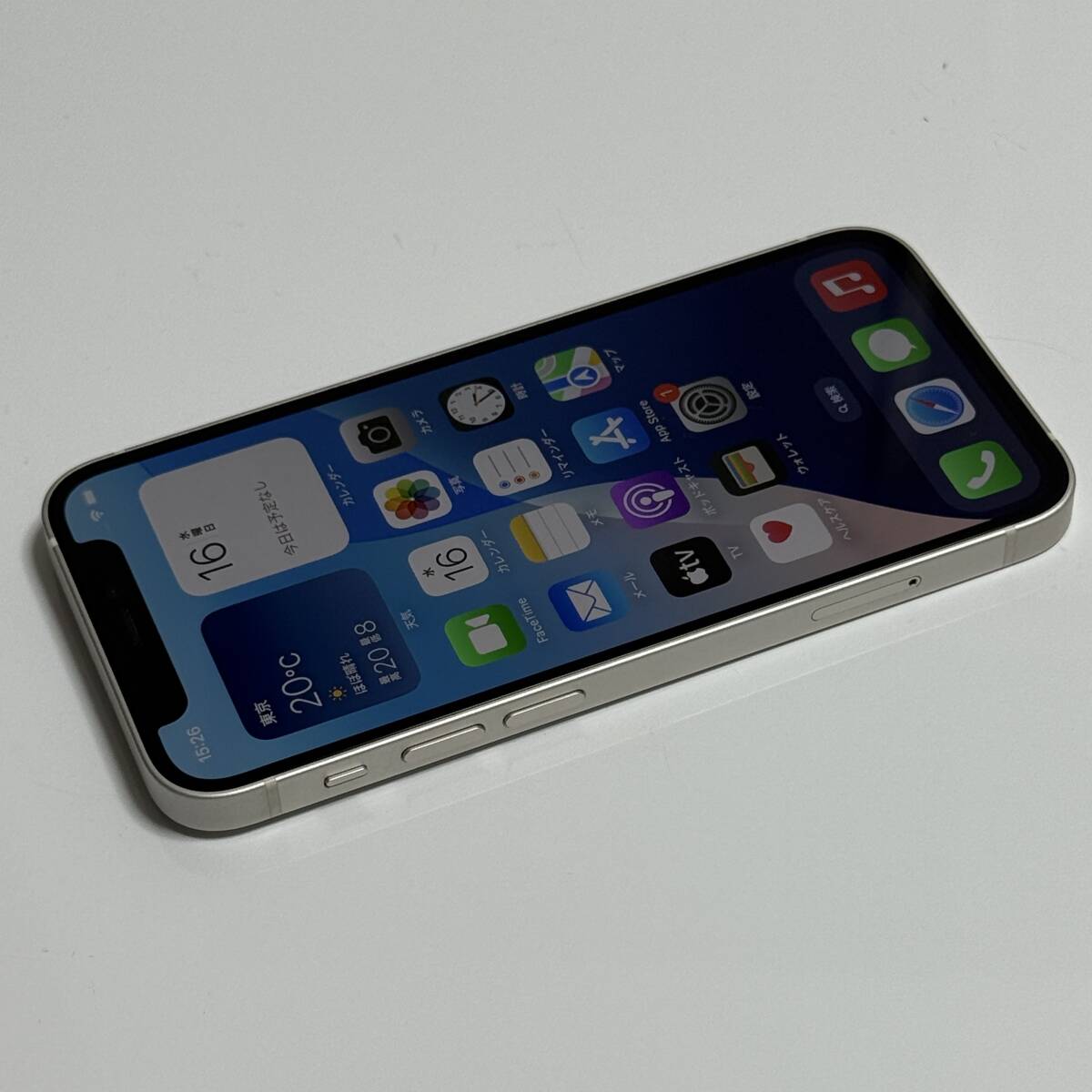 Apple SIMフリー iPhone 12 mini ホワイト 64GB MGA63J/A iOS18 Apple SIMフリー iPhone 12 mini ホワイト 64GB MGA63J/A iOS18