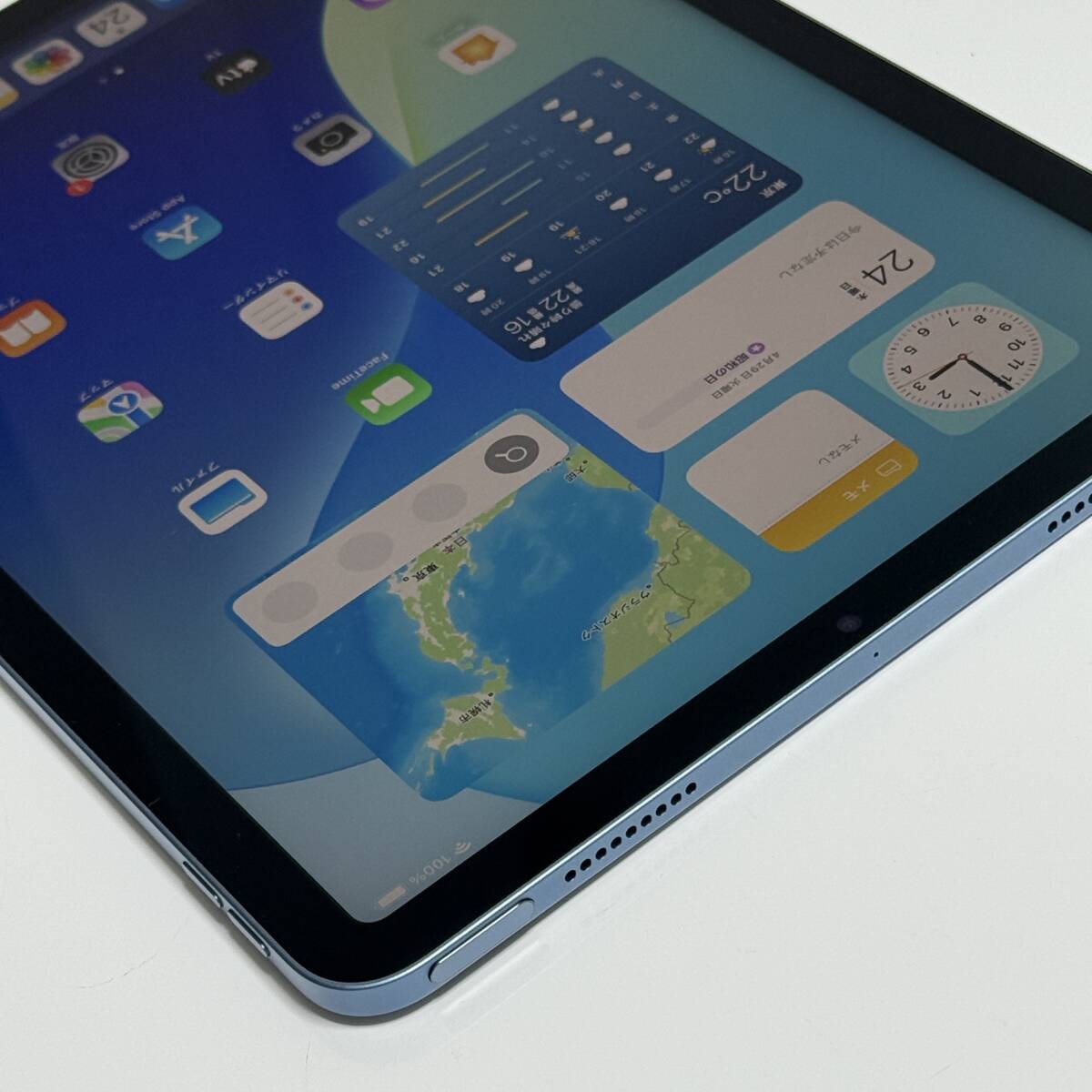 極美品) Apple iPad Air (第5世代) (M1) ブルー 64GB MM9E3J/A 極美品) Apple iPad Air (第5世代) (M1) ブルー 64GB MM9E3J/A