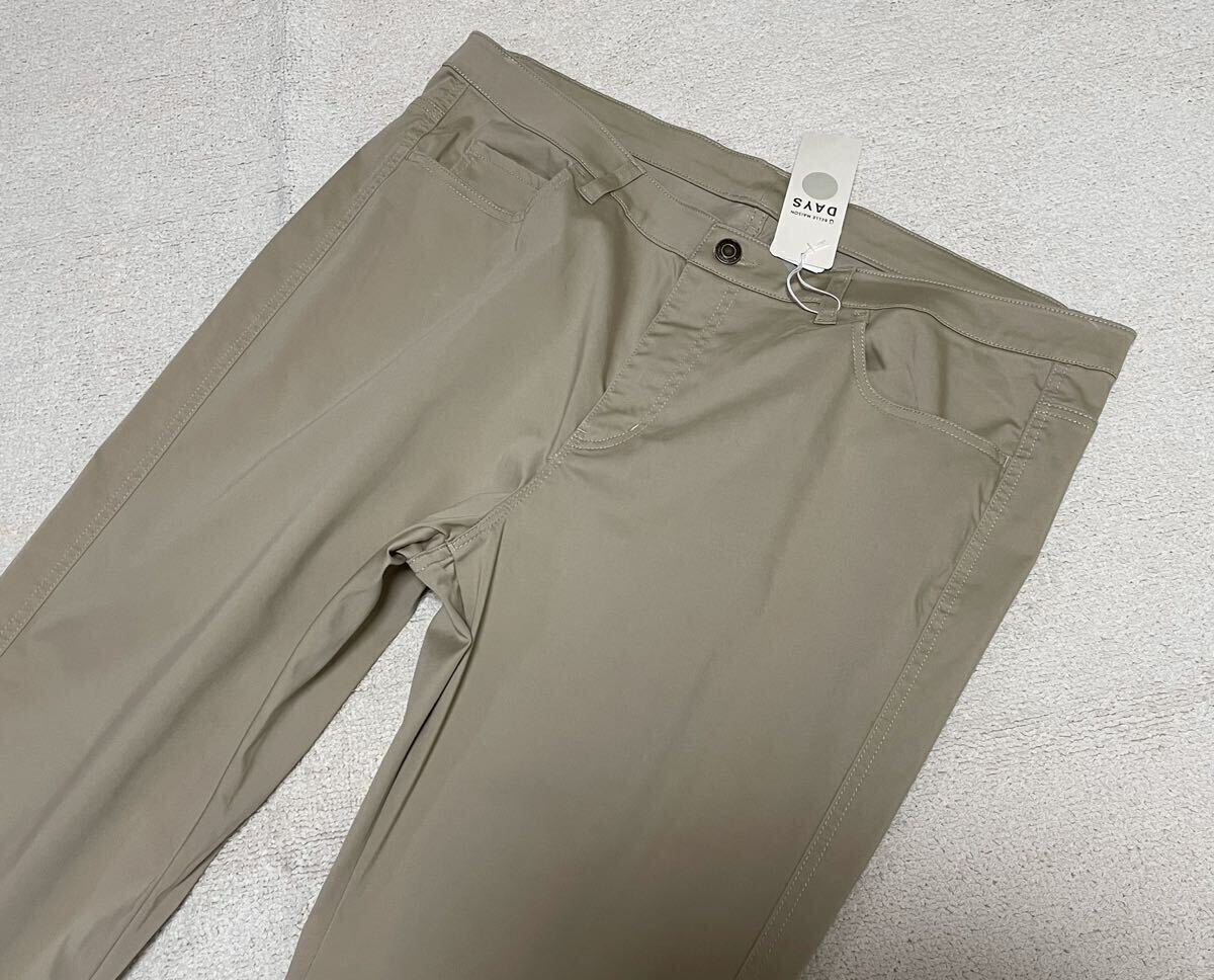 ◇新品W84◇*爽やかツイルコットン＊ストレッチパンツ＊大きいサイズ*