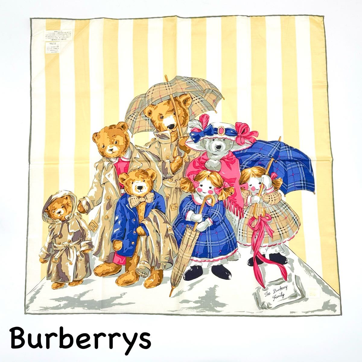 Burberrys|バーバリー ハンカチ【アクティ】ベア クマ Burberrys|バーバリー ハンカチ【アクティ】ベア クマ