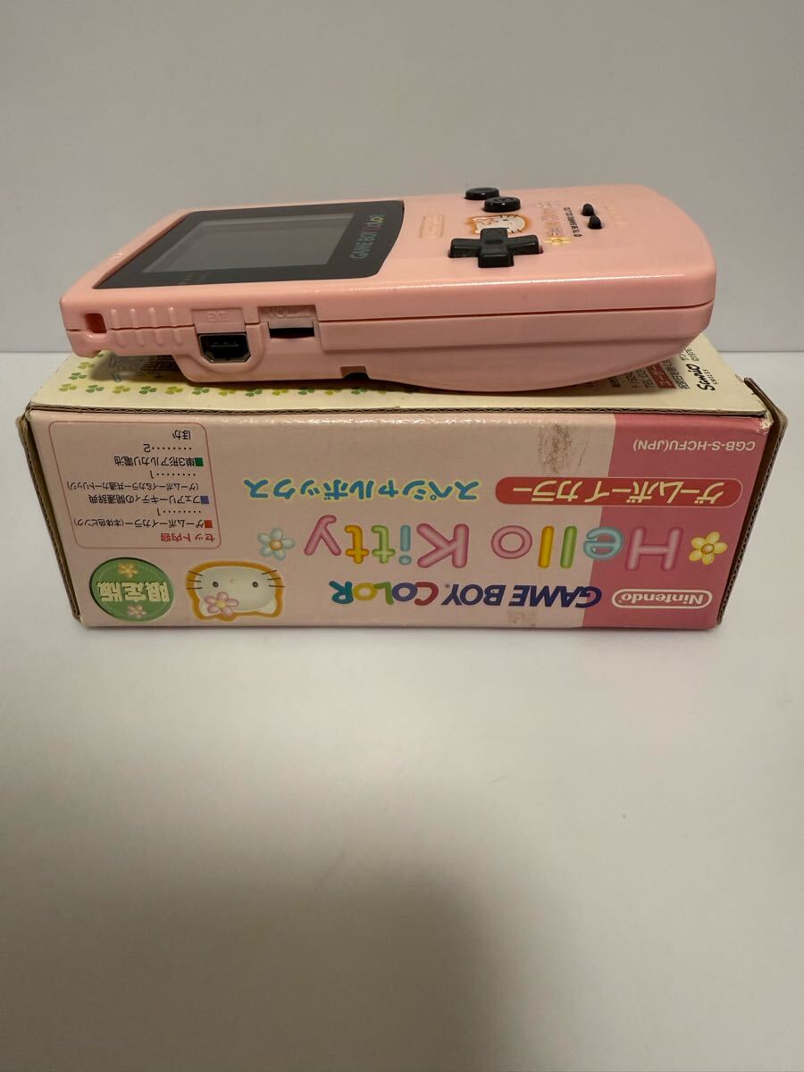 ゲームボーイカラー ハローキティスペシャルボックス 難あり ゲームボーイカラー ハローキティスペシャルボックス 難あり