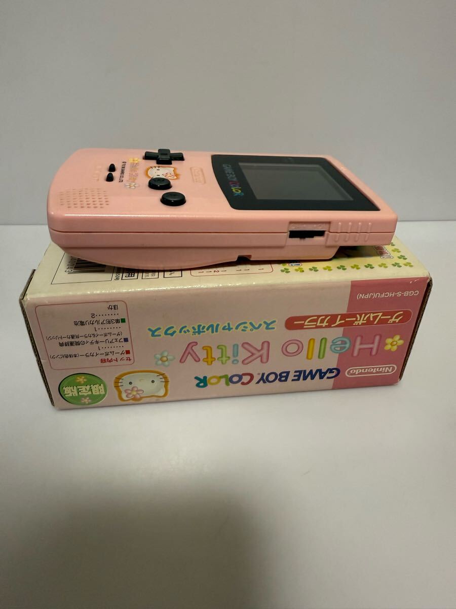 ゲームボーイカラー ハローキティスペシャルボックス 難あり ゲームボーイカラー ハローキティスペシャルボックス 難あり