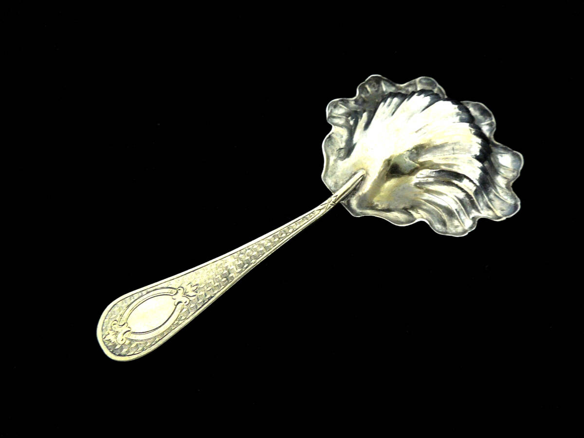 ピュイフォルカ シルバーティーキャディースプーン PUIFORCAT 純銀_画像5