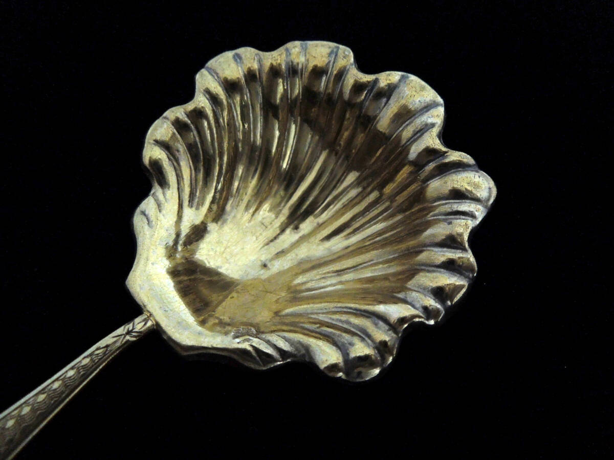 ピュイフォルカ シルバーティーキャディースプーン PUIFORCAT 純銀_画像3