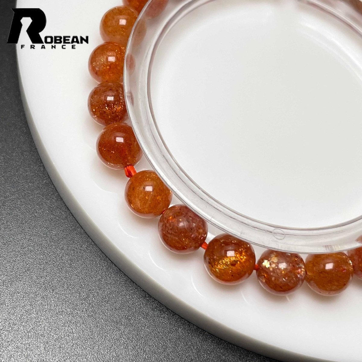 上級 EU製 定価9万円☆ROBEAN・サンストーン☆パワーストーン 上級 EU製 定価9万円☆ROBEAN・サンストーン☆パワーストーン