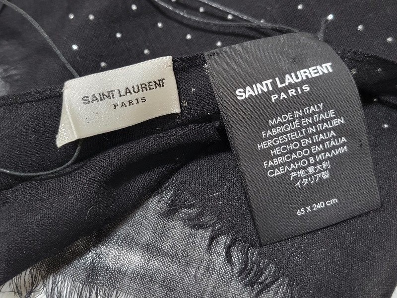 14万本物新品サン ローラン SAINT LAURENT シルバートーンメタル 14万本物新品サン ローラン SAINT LAURENT シルバートーンメタル