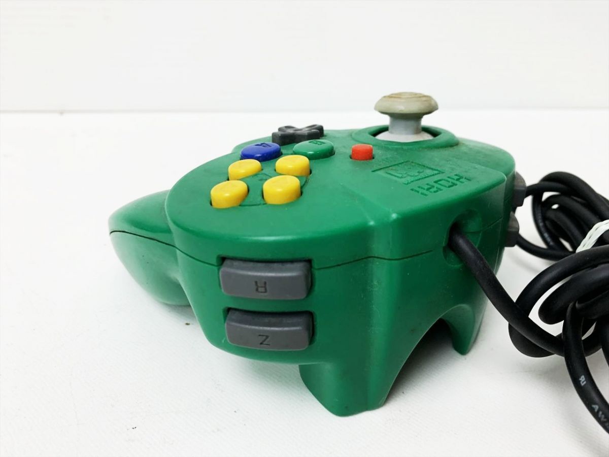 1円】HORI PAD Mini 64 ニンテンドー64 コントローラー グリーン 1円】HORI PAD Mini 64 ニンテンドー64 コントローラー グリーン