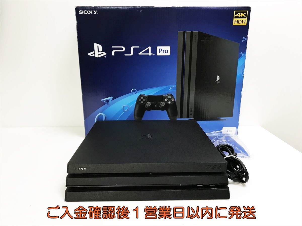 1円】PS4Pro 本体/箱 セット 1TB ブラック SONY PlayStation4 1円】PS4Pro 本体/箱 セット 1TB ブラック SONY PlayStation4
