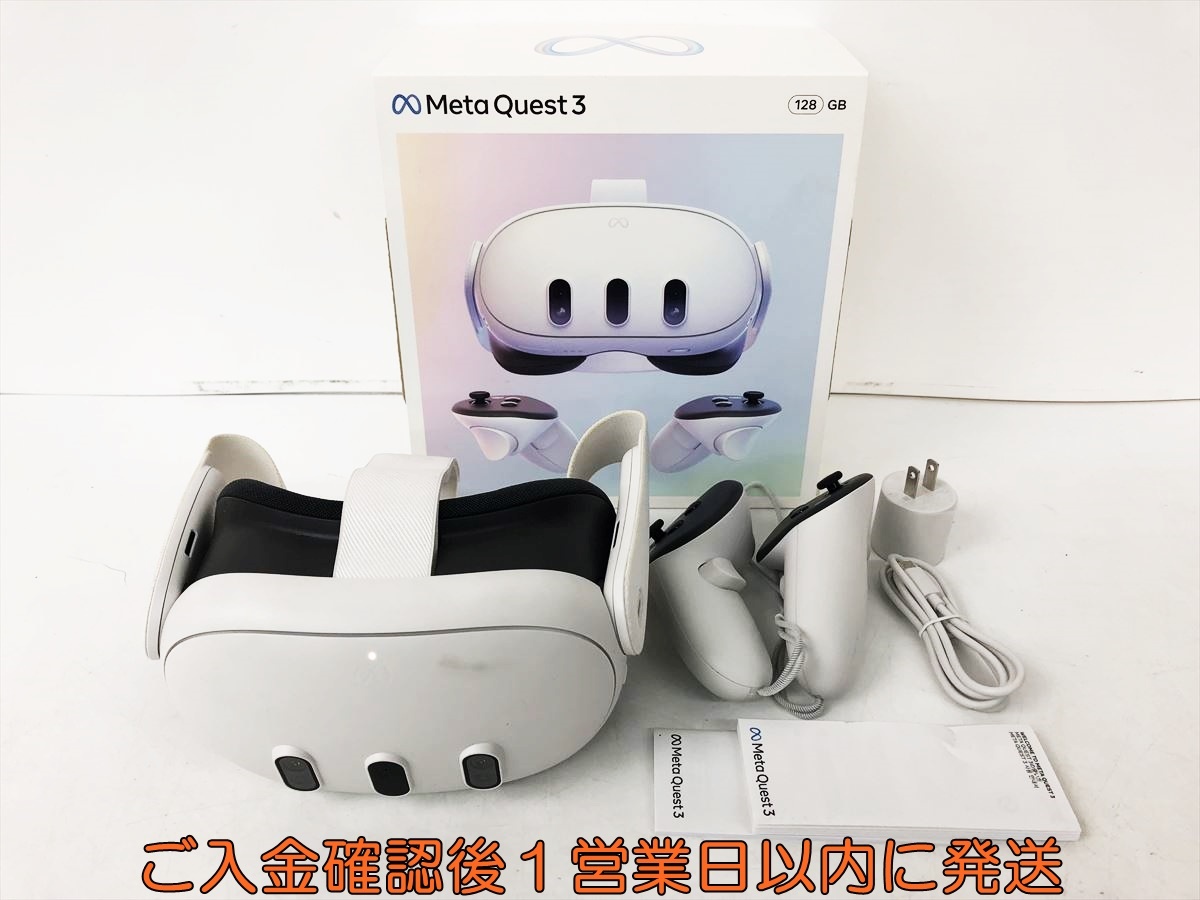 Meta Quest 3 本体 タッチコントローラー セット 128GB 動作確認 Meta Quest 3 本体 タッチコントローラー セット 128GB 動作確認