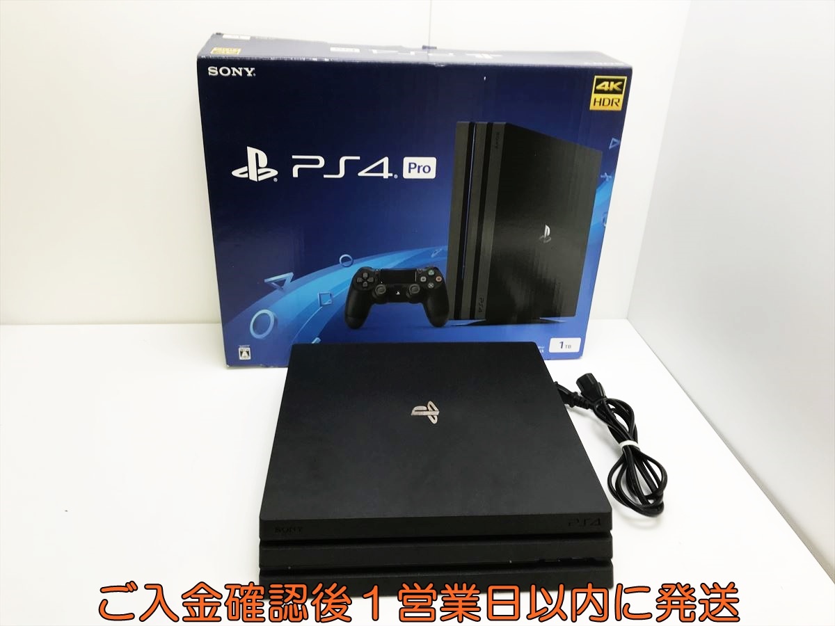 1円】PS4Pro 本体/箱セット 1TB ブラック SONY PlayStation4 Pro 1円】PS4Pro 本体/箱セット 1TB ブラック SONY PlayStation4 Pro