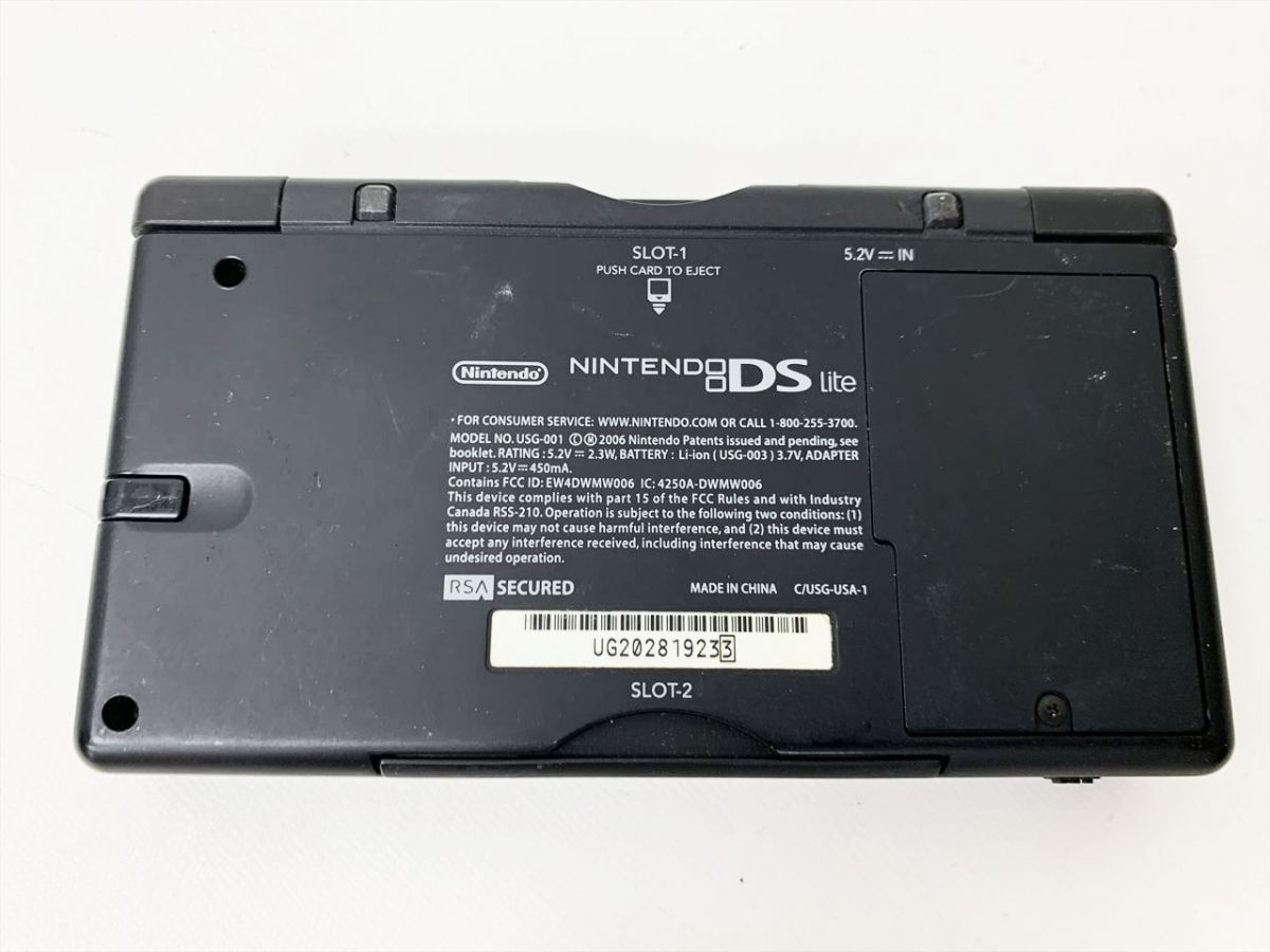 1円】ニンテンドーDSLite 本体 海外版 コバルトブラック USG-001 1円】ニンテンドーDSLite 本体 海外版 コバルトブラック USG-001