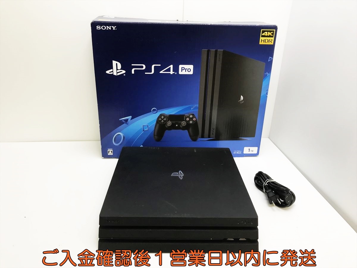 1円】PS4Pro 本体/箱セット 1TB ブラック SONY PlayStation4 Pro 1円】PS4Pro 本体/箱セット 1TB ブラック SONY PlayStation4 Pro