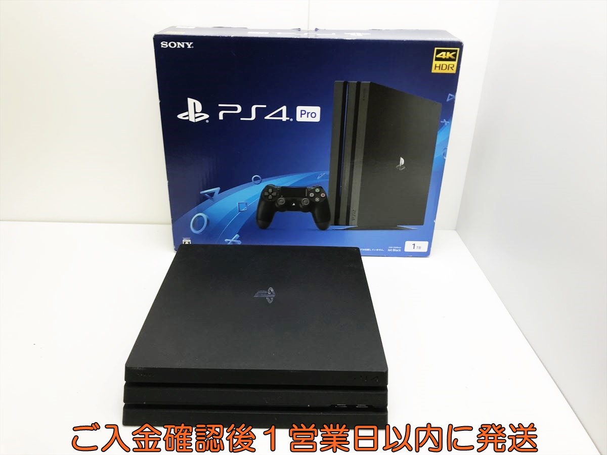 1円】PS4Pro 本体/箱 セット 1TB ブラック PlayStation4 Pro CUH 1円】PS4Pro 本体/箱 セット 1TB ブラック PlayStation4 Pro CUH
