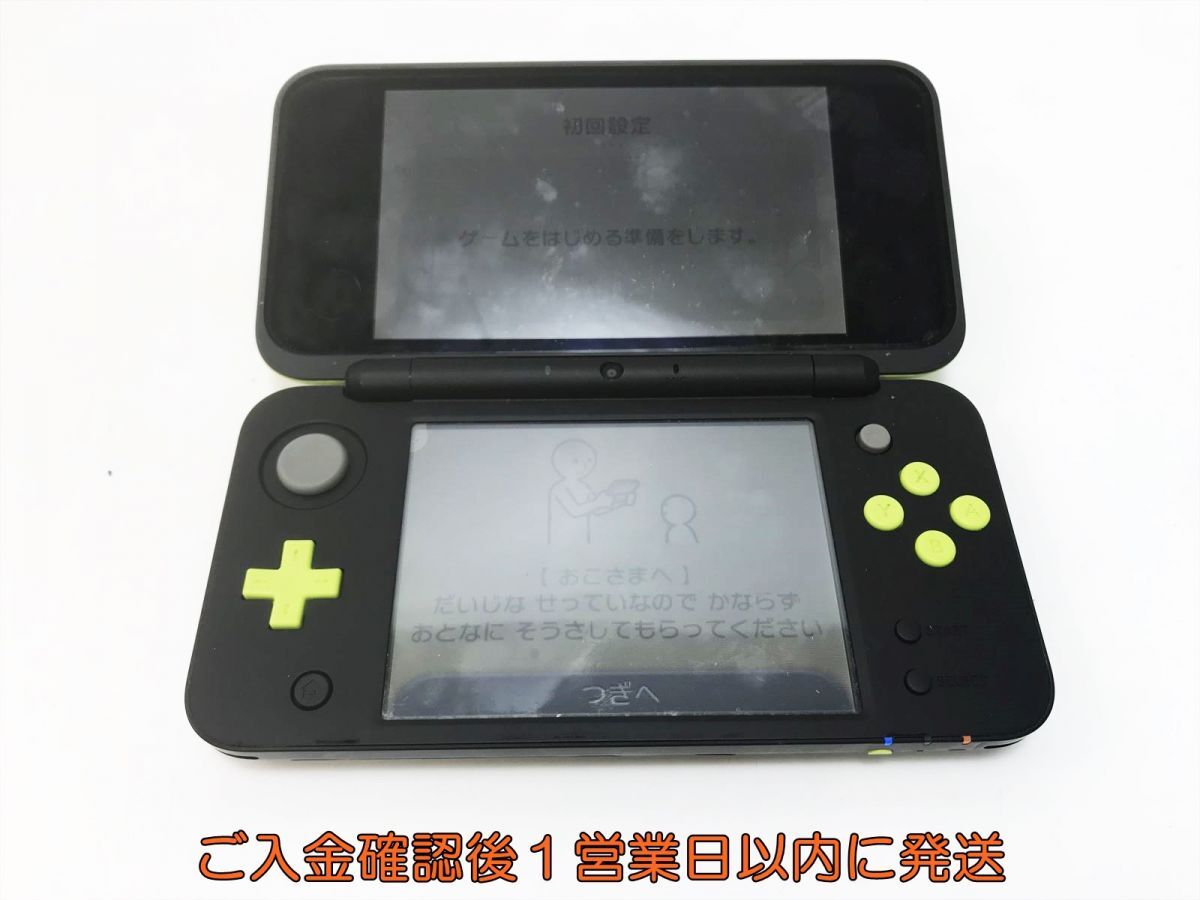1円】Newニンテンドー2DSLL 本体 ブラック/ライム 任天堂 JAN 1円】Newニンテンドー2DSLL 本体 ブラック/ライム 任天堂 JAN