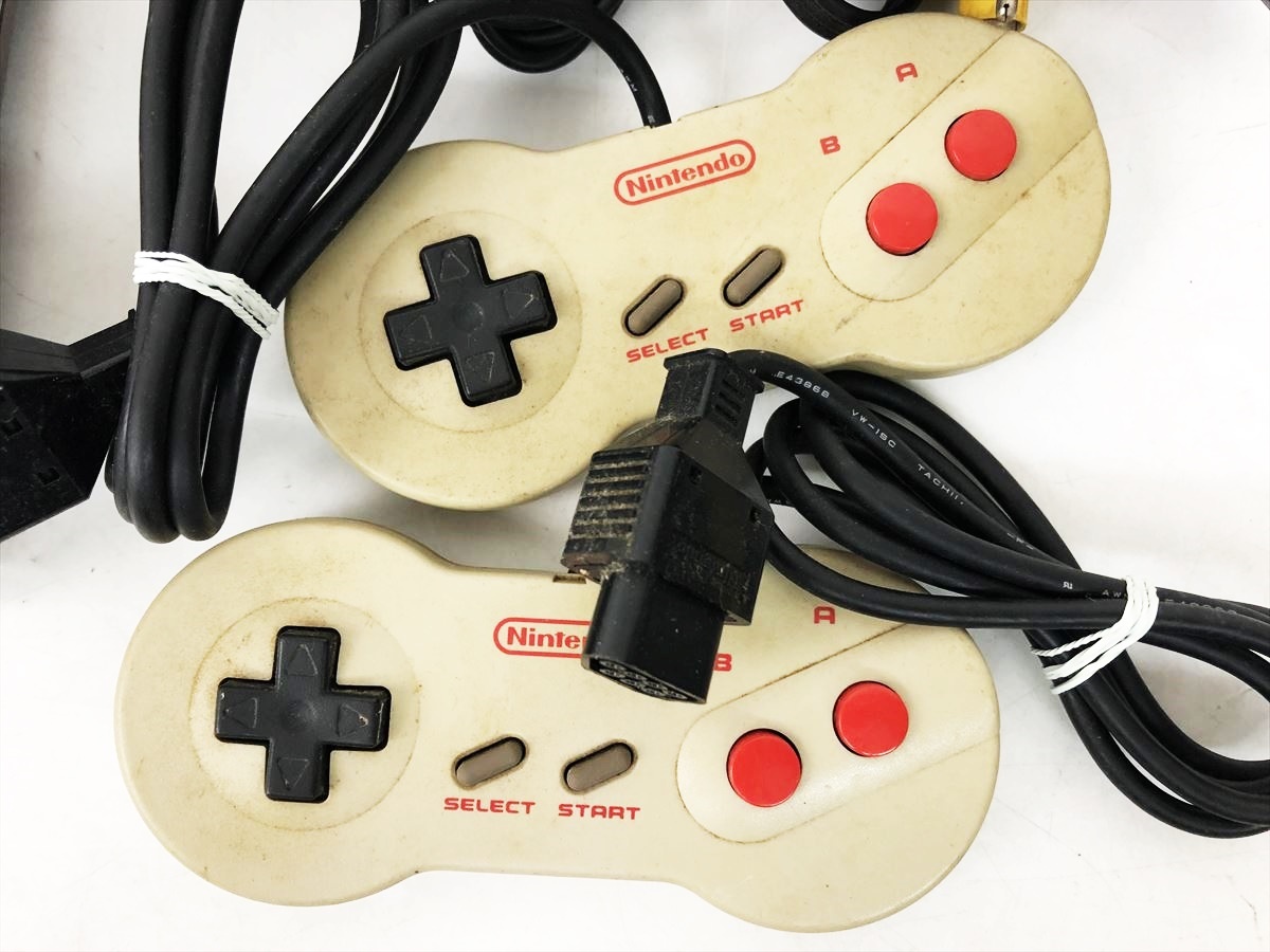 1円】任天堂 ファミリーコンピュータ AV仕様 本体 セット 未検品 1円】任天堂 ファミリーコンピュータ AV仕様 本体 セット 未検品