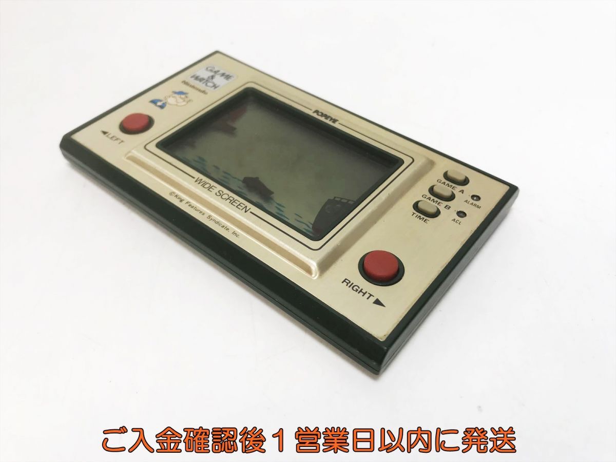 1円】Nintendo 任天堂 GAME&WATCH ゲームウォッチ POPEYE ポパイ 1円】Nintendo 任天堂 GAME&WATCH ゲームウォッチ POPEYE ポパイ
