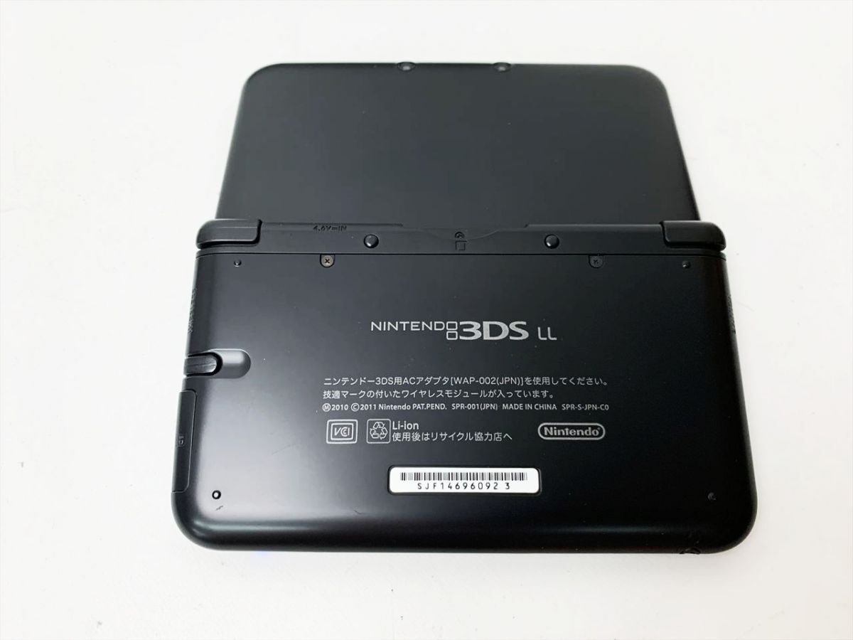 1円】ニンテンドー3DSLL 本体 セット ブラック SPR-001 任天堂 1円】ニンテンドー3DSLL 本体 セット ブラック SPR-001 任天堂