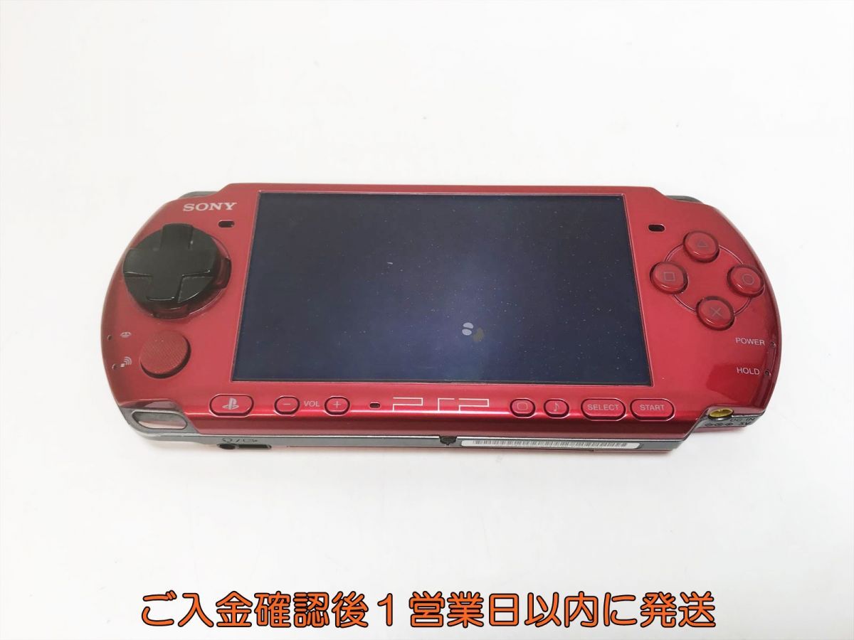 1円】SONY PlayStation Portable PSP-3000 本体 レッド 初期化 1円】SONY PlayStation Portable PSP-3000 本体 レッド 初期化