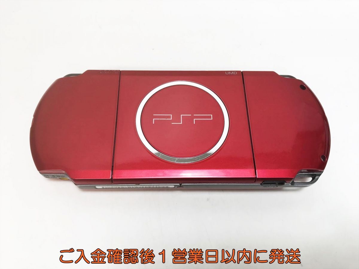1円】SONY PlayStation Portable PSP-3000 本体 レッド 初期化 1円】SONY PlayStation Portable PSP-3000 本体 レッド 初期化
