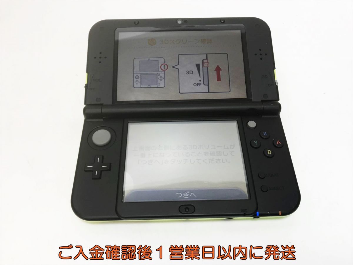 1円】New ニンテンドー3DSLL 本体 ライム×ブラック 任天堂 RED 1円】New ニンテンドー3DSLL 本体 ライム×ブラック 任天堂 RED