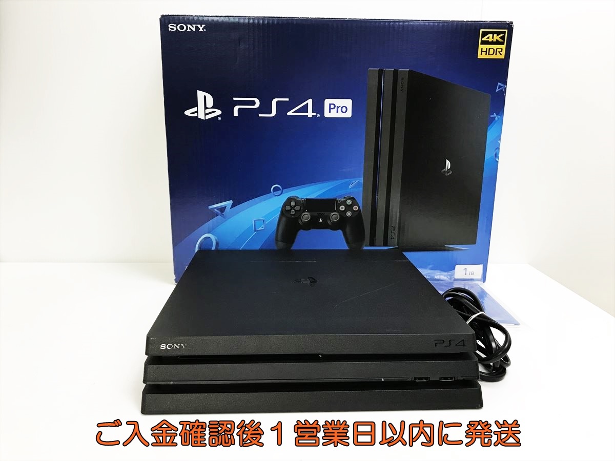 1円】PS4Pro 本体/箱 セット 1TB ブラック SONY PlayStation4 1円】PS4Pro 本体/箱 セット 1TB ブラック SONY PlayStation4