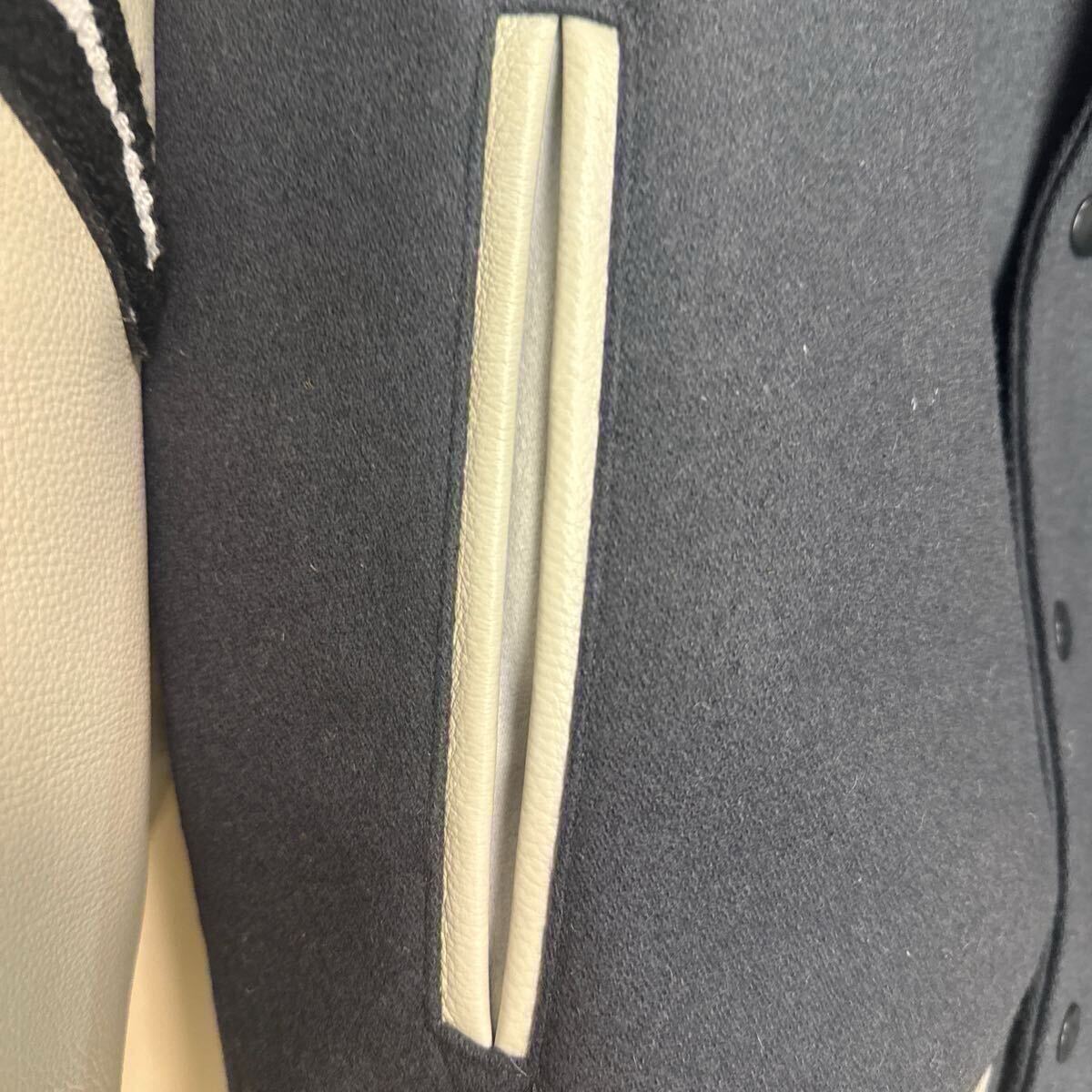 CTLS | BACK CROSSES UNIVERSITY JACKET '25 CVTVLIST サイズ1 カタリスト スタジャン 中古美品_画像4